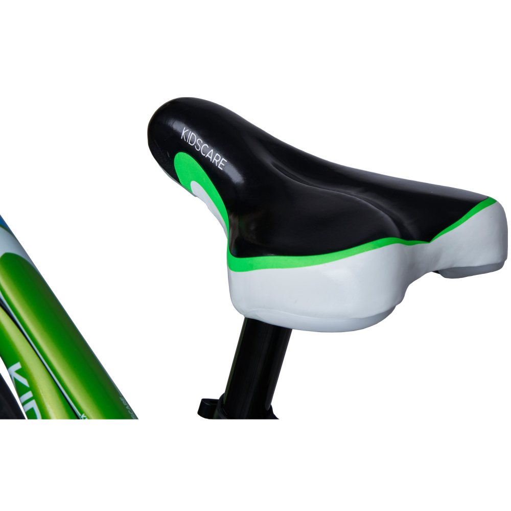 Bicicleta KidsCare 16 inch Verde, cu Roti Ajutatoare - imagine 4