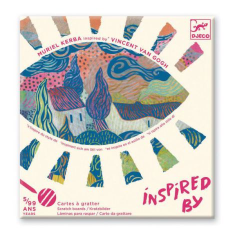 Djeco Van Gogh Spre Sud - Set Razuit - imagine 2