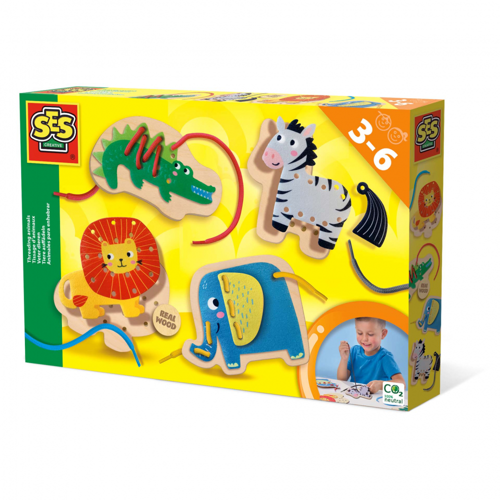 Kit Creativ Sireturi Animale - Ses Creative