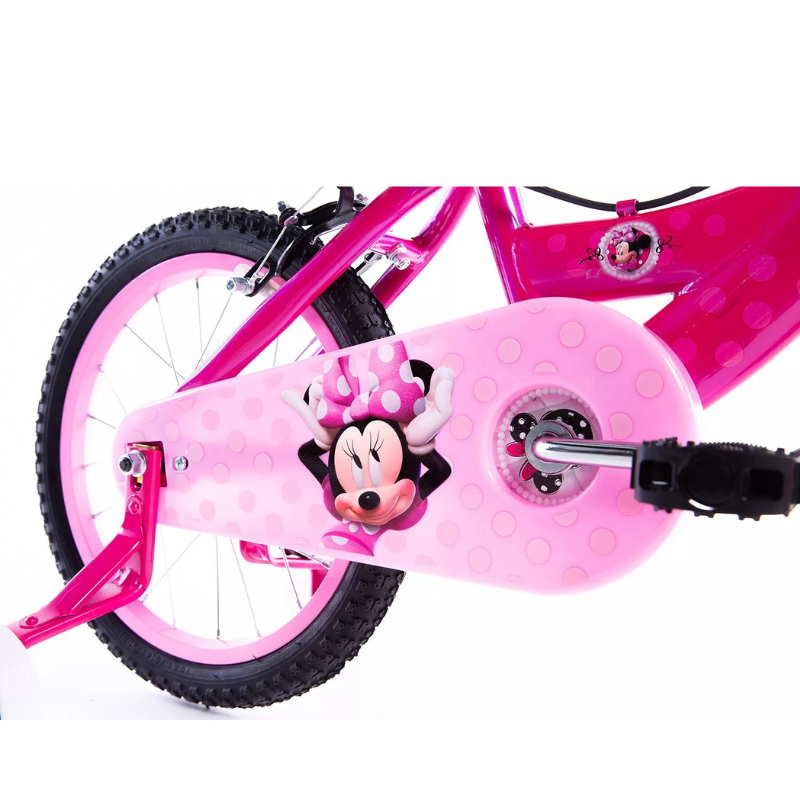 Bicicleta Huffy Minnie 16 inch cu Roti Ajutatoare - imagine 9