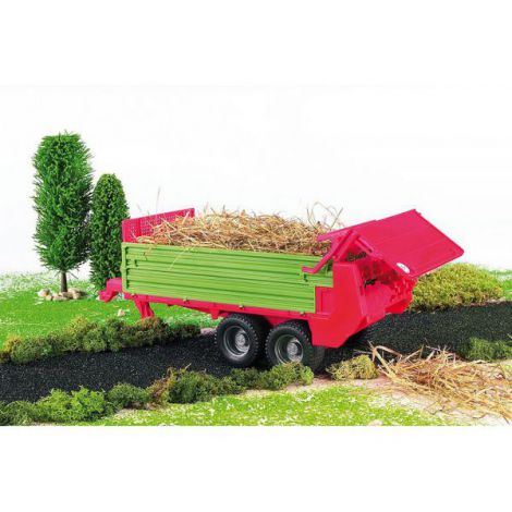 Remorcă Compost Bruder, Compatibilă Tractoare