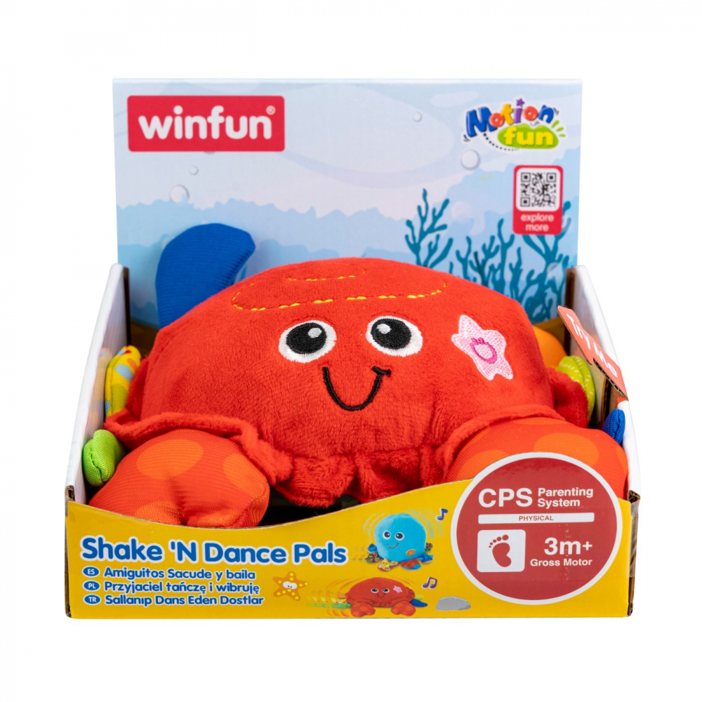Winfun Crabul Dansator - Jucarie Interactiva Muzicala