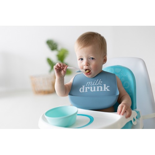 Set bavete silicon Pearhead Milk Drunk, Antipată - imagine 4