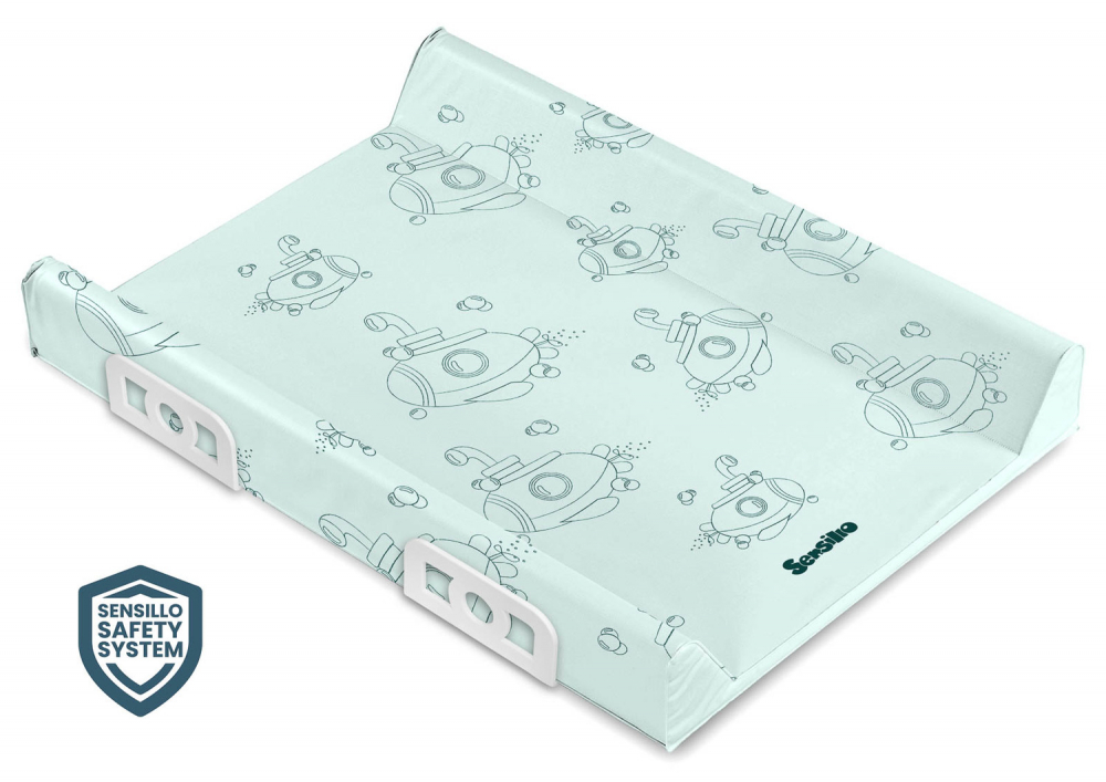 Saltea Infasat Sensillo Mint 70x50cm - imagine 2