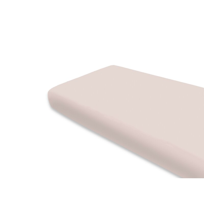 Cearceaf MimiNu Jersey 160x80 cm Powder Pink