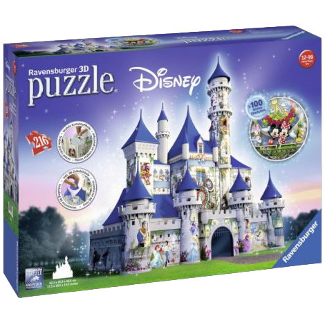 Puzzle 3D Castel Disney Ravensburger 216 piese