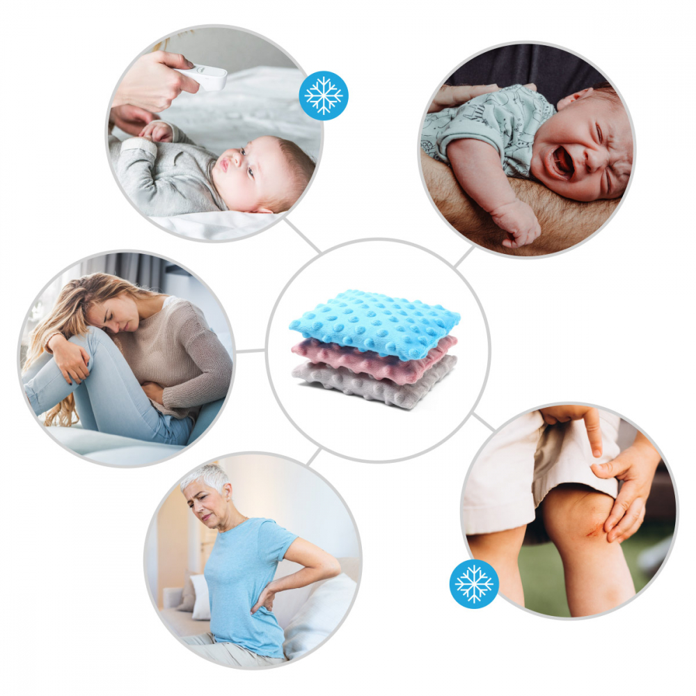 Pernă Semințe Cireșe Babyono Anti-Colici - imagine 8