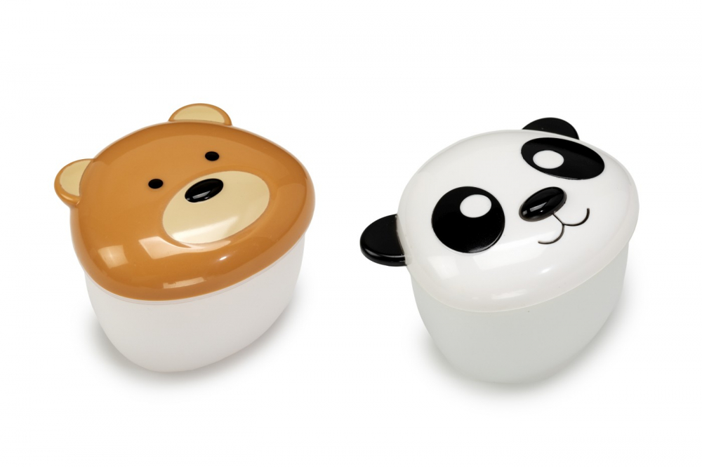 Set 2 Recipiente Hrana Bebe Melii Panda - imagine 3