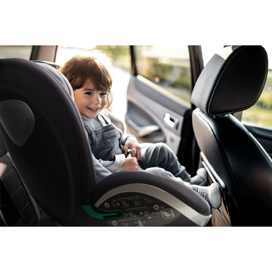 Scaun auto BabyGo Grow Up 360 Black 0-36 kg i-Size - imagine 2