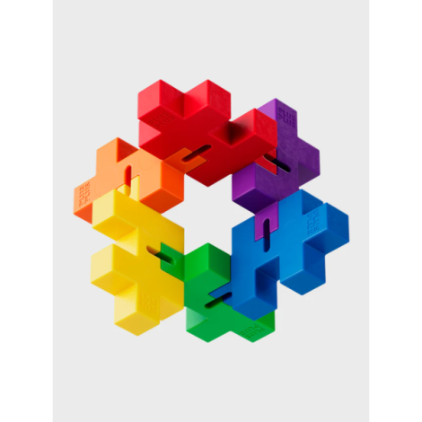 HEXEL Spectrum - Jucarie Fidget Curcubeu - imagine 4