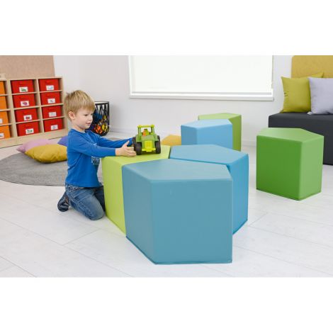 Set Pufuri Moje Bambino LO1 - Mobilier Grădiniță - imagine 8