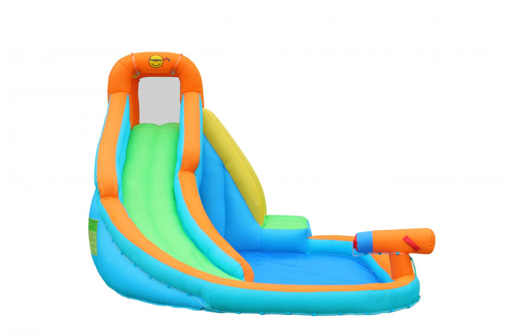 Saltea gonflabila Happy Hop cu piscina si tobogan - imagine 7