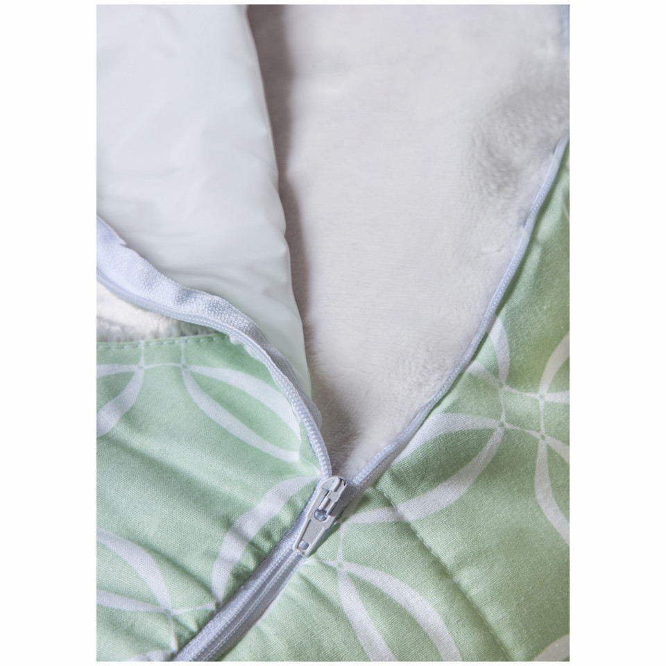 Fotoliu BabyJem Bean Bed Galben cu Ham Siguranță - imagine 2