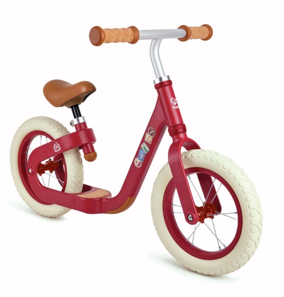 Bicicleta Hape Fără Pedale Roșu 10 inch, Aliaj Ușor - imagine 9