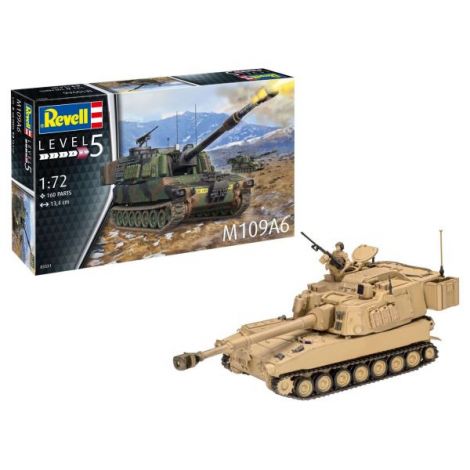 Tanc M109A6 Paladin Revell 1:72