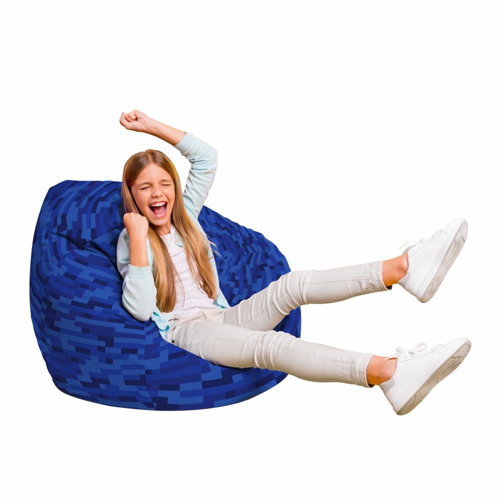 Fotoliu Puf Bean Bag Updeco Minecraft - imagine 2