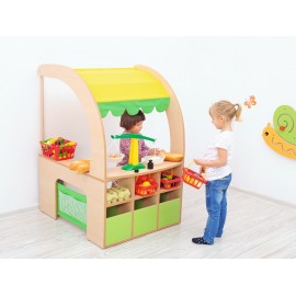 Colț de joacă Flexi Moje Bambino cu depozitare - imagine 3