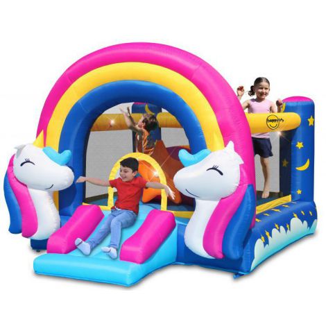 Spațiu de joacă gonflabil HappyHop Fantasy Unicorn - imagine 3