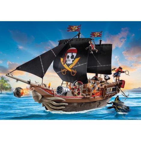 Playmobil Corabia Mare a Piratilor: Aventura pe Mare