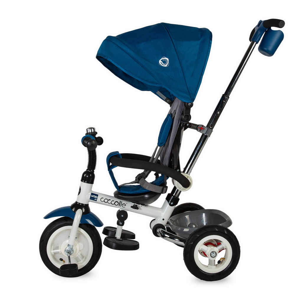 Tricicleta Coccolle Urbio Air Blue Pliabila