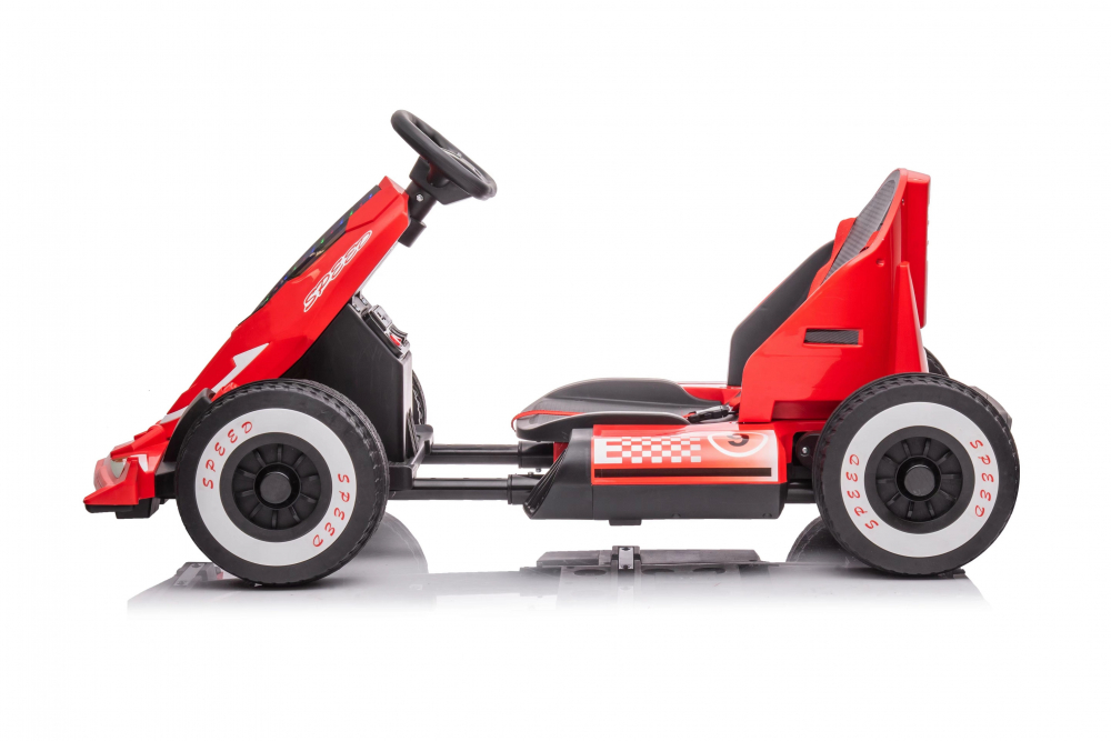 Kart Electric Nichiduta Speed Red, 12V cu Telecomandă - imagine 4
