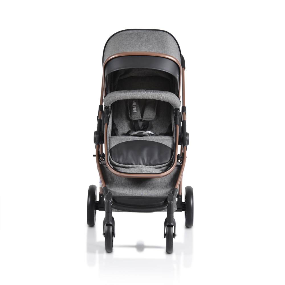 Cangaroo Milan Grey - Carucior 3in1 Premium - imagine 12
