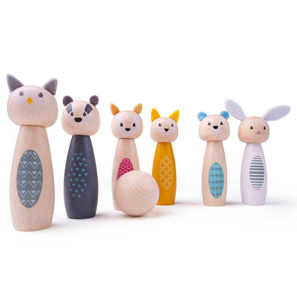 Set Popice Animalute Bigjigs | Jucarii Lemn Distractive