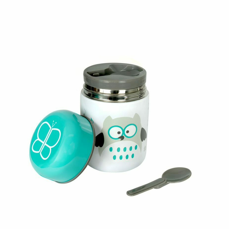 Termos Bbluv Food 300ml Aqua cu linguriță - imagine 4