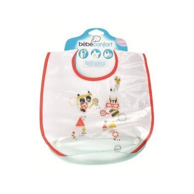 Baveta plastic Bebe Confort cu buzunar detașabil