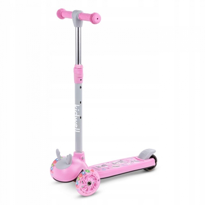 Trotineta Kidwell Zoocar Deer LED, 3 ani+ - imagine 8