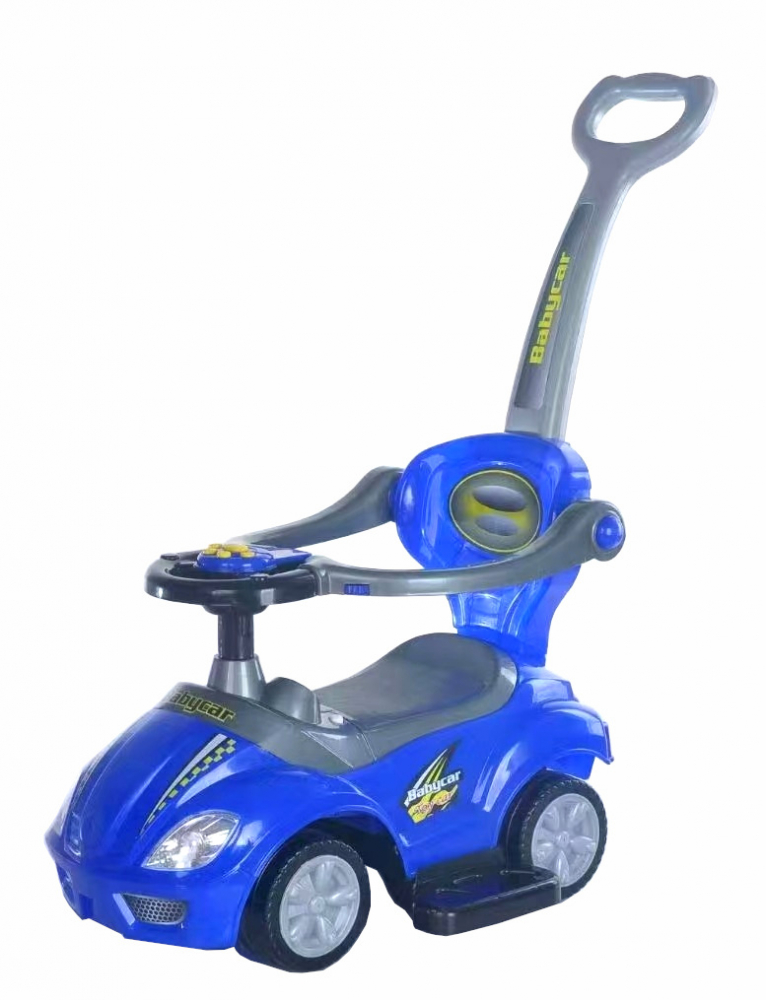 Mașinuță Piccolino cu mâner parental Albastru