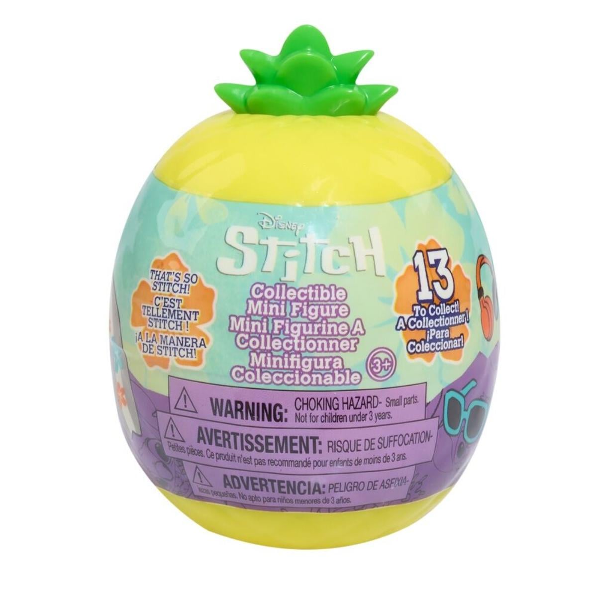 Figurina Surpriza Disney Stitch 5 cm in Capsula Ananas