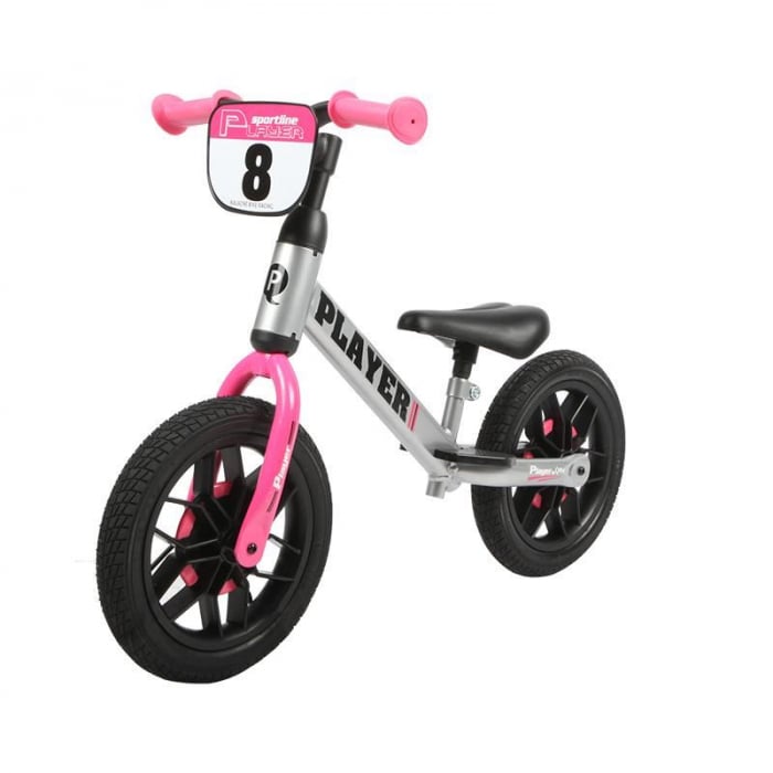 Balance Bike Qplay Player Roz | Primii Pași în Siguranță