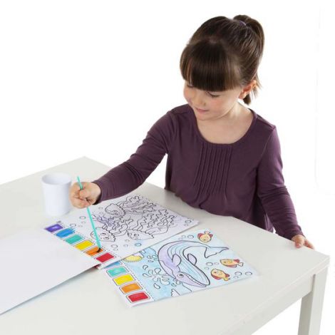 Set Pictură cu Apa Melissa & Doug, 20 Pagini - imagine 2