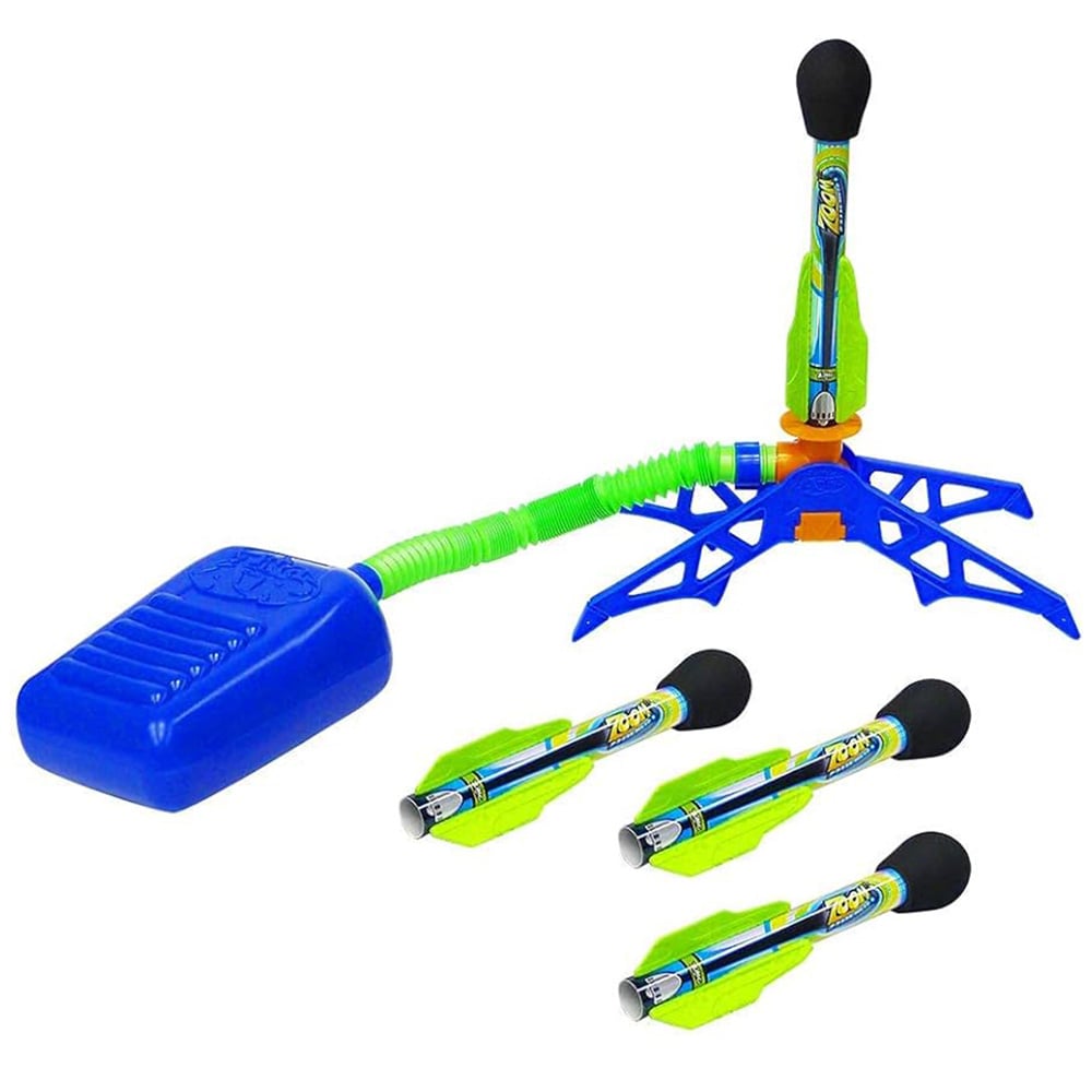 Set Lansator Rachete Zing Zoom Rocketz, 3 Bucăți
