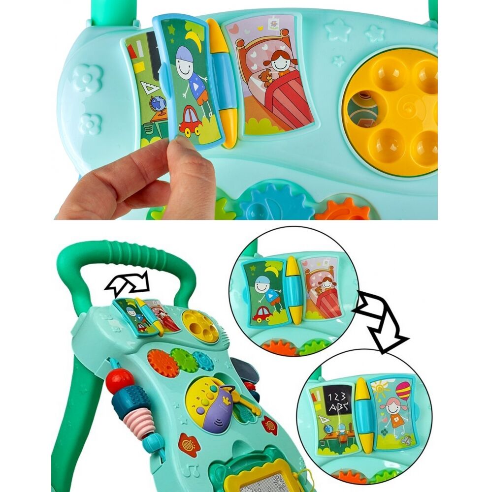 Antepremergator MalpPlay Interactiv cu Tablă de Desenat - imagine 9
