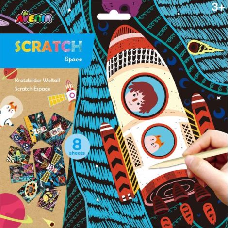 Avenir Set Razuit Spatiu Creativitate Copii 3+