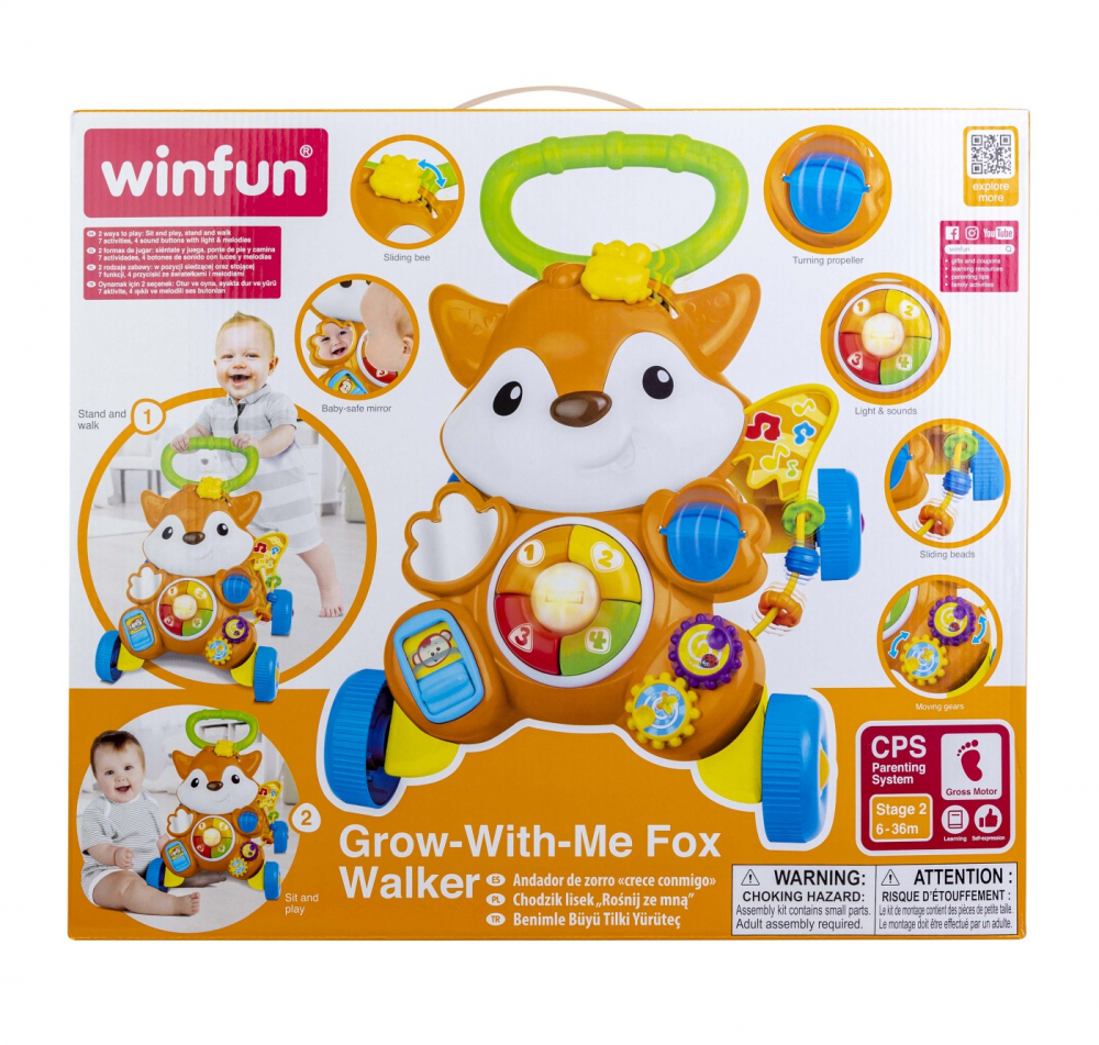 Winfun Antepremergator Vulpe Sunete & Lumini - imagine 3