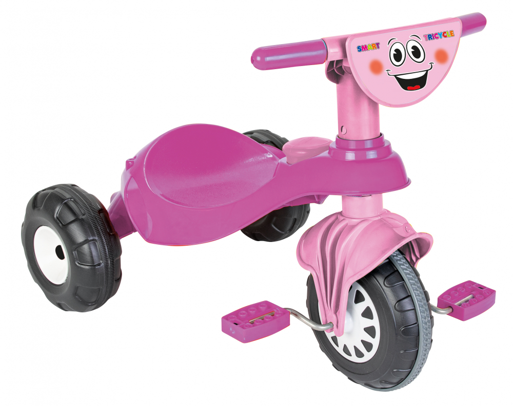Tricicleta Pilsan Smart Pink 3+ | Sigurță și Distracție - imagine 2