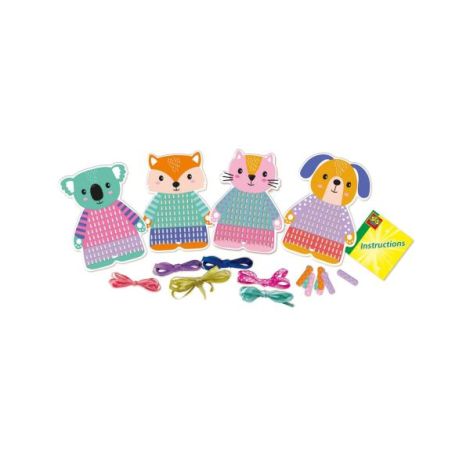 Set Creativ Animale Tesut XXL | Ses Creative - imagine 2