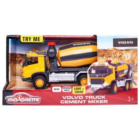 Camion Betoniera Majorette Volvo cu Sunete - imagine 8