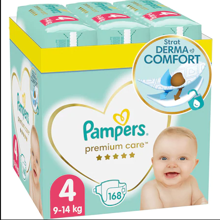Pampers Premium Care XXL, Scutece Marimea 4, 9-14 kg - imagine 5