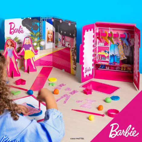 Set Modelaj Barbie Parada Modei Lisciani - imagine 2