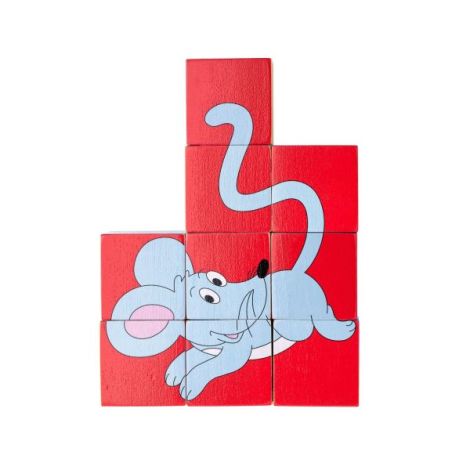 Puzzle Woodyland Animale Colorate - 6 în 1 - imagine 2