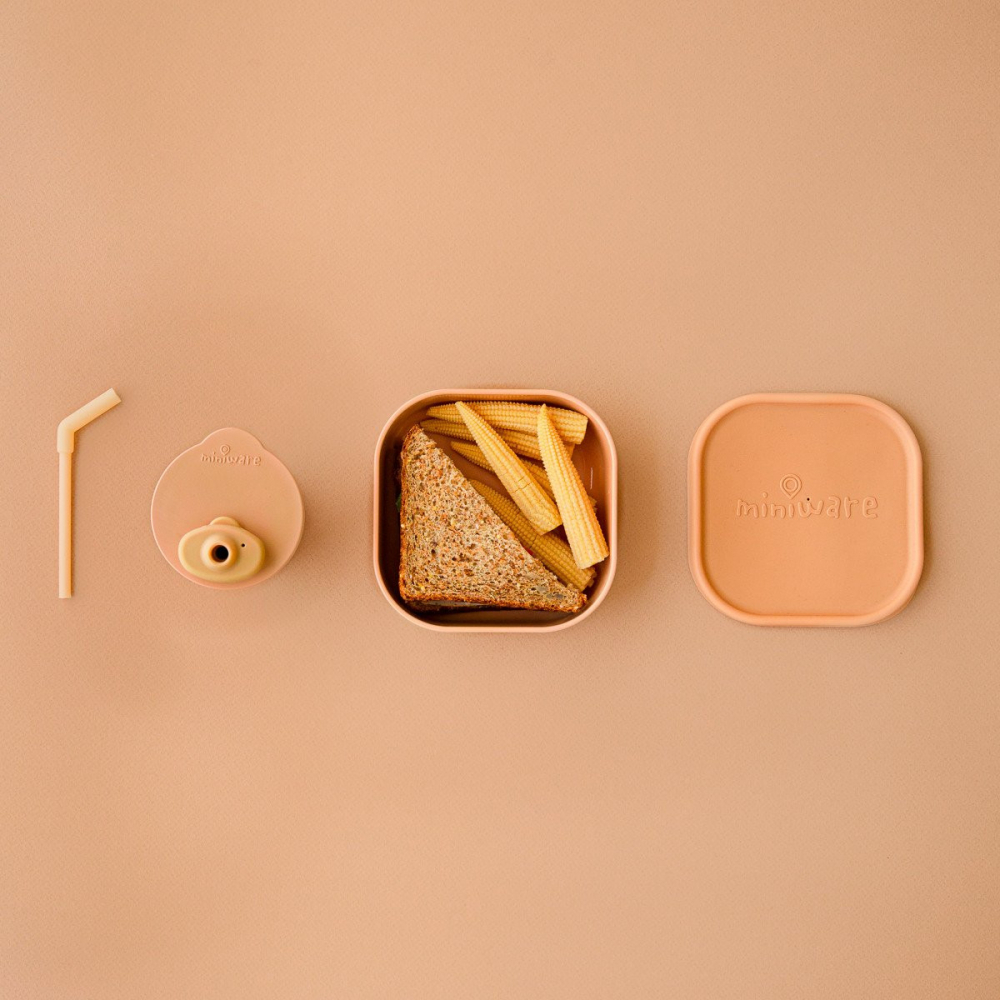 Set Miniware SipSnack 3 Piese Toffee | Diversificare - imagine 3