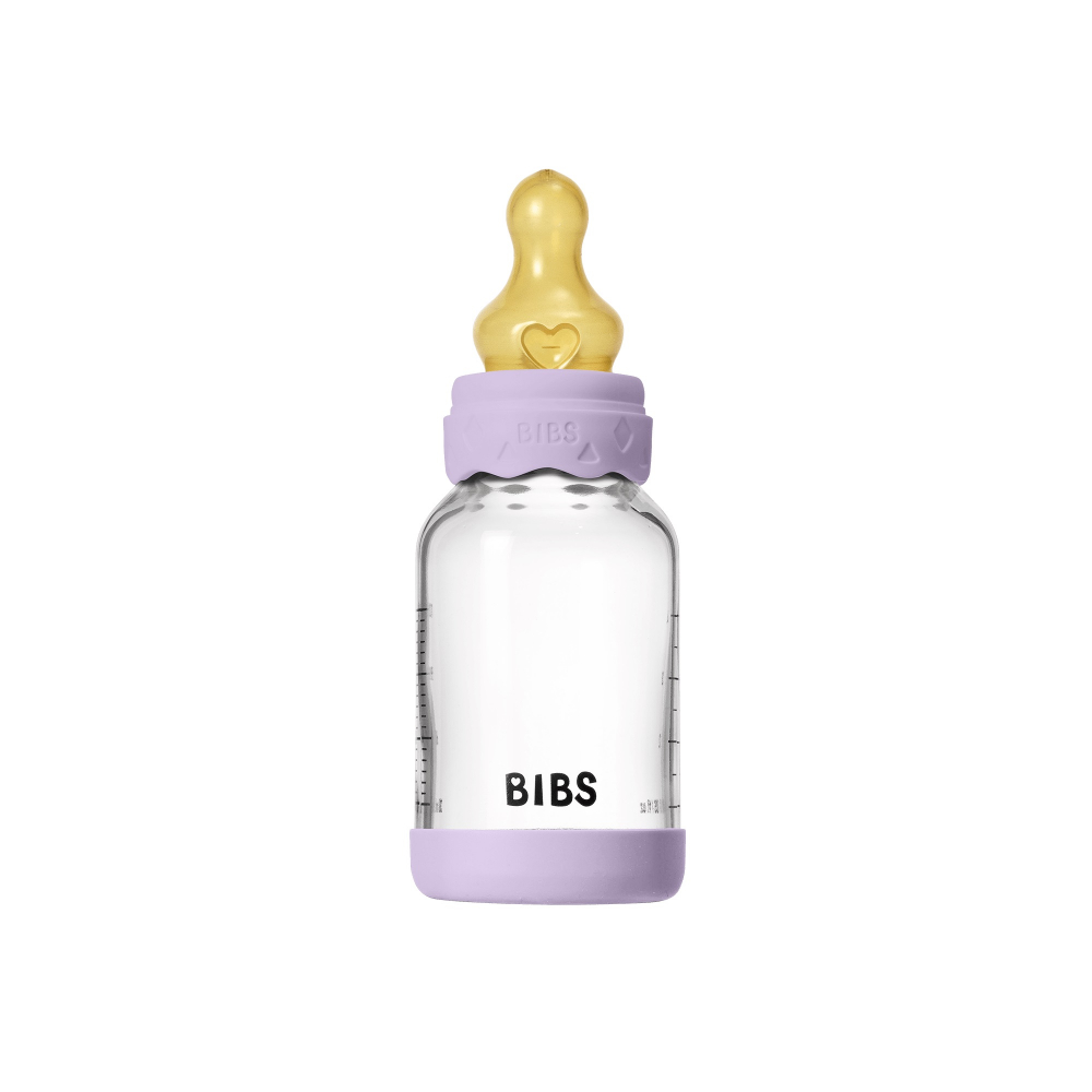 Set Biberon Bibs Anticolici Violet Sky 120ml - imagine 4
