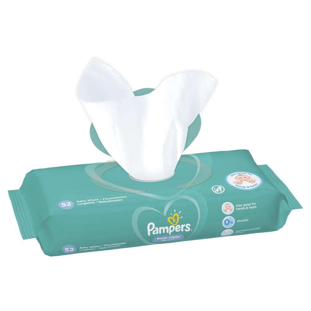 Pampers Fresh Clean - Servetele Umede 624 buc - imagine 2