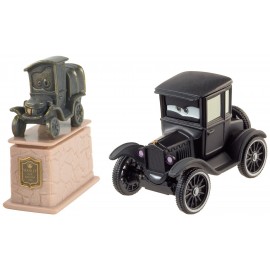 Disney Cars 2 Stanley si Lizzie Set Metalic Mattel