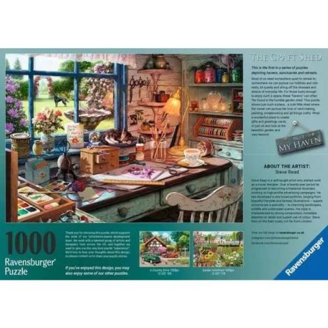 Ravensburger Puzzle Magazinul Mestesugurilor 1000 piese - imagine 3