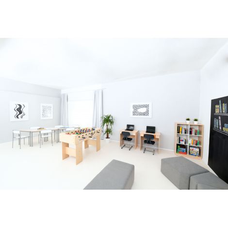 Birou Quadro Orange cu Sertar Moje Bambino - imagine 8